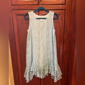 Blue Lace Dress